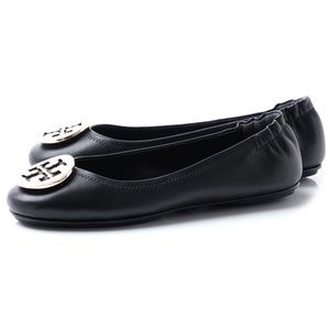 Tory Burch Reva Black Flat